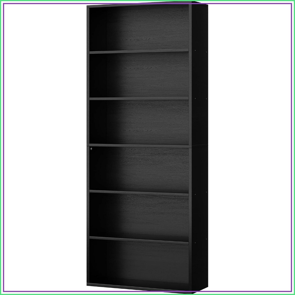 Storage - 6-ярусный открытый книжный шкаф, высота 70,6