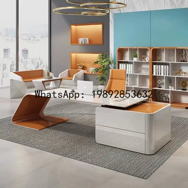 Chairs - H5.15 Элегантный стол руководителя - стильный