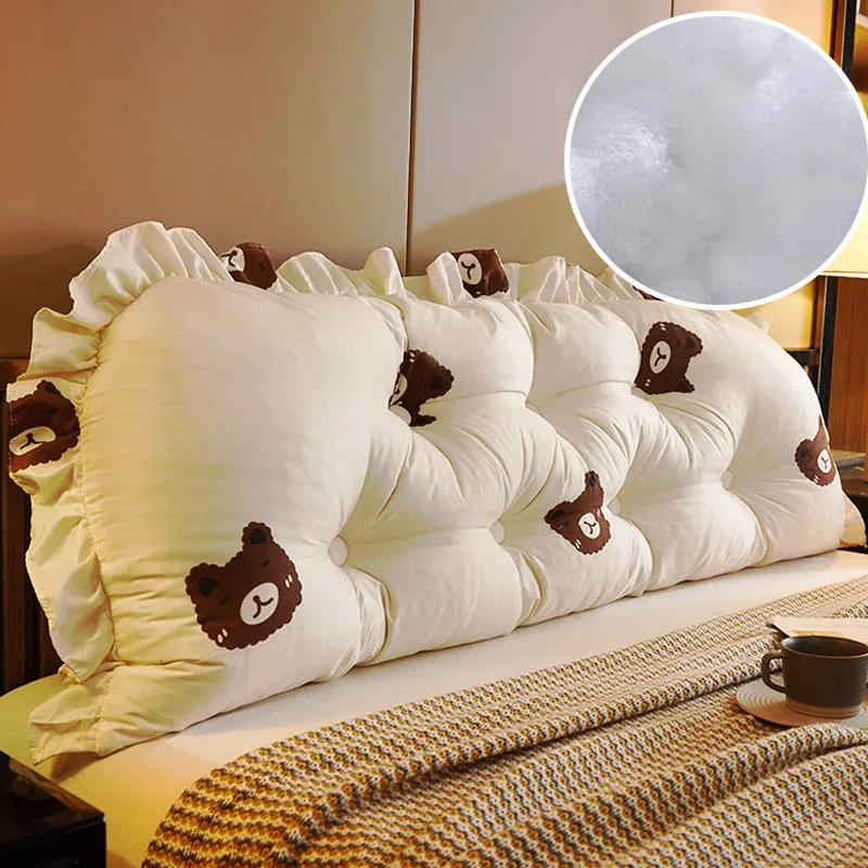Headboard Cushion Backrest Tatami - Прямоугольное изголовье кровати, большая подушка для