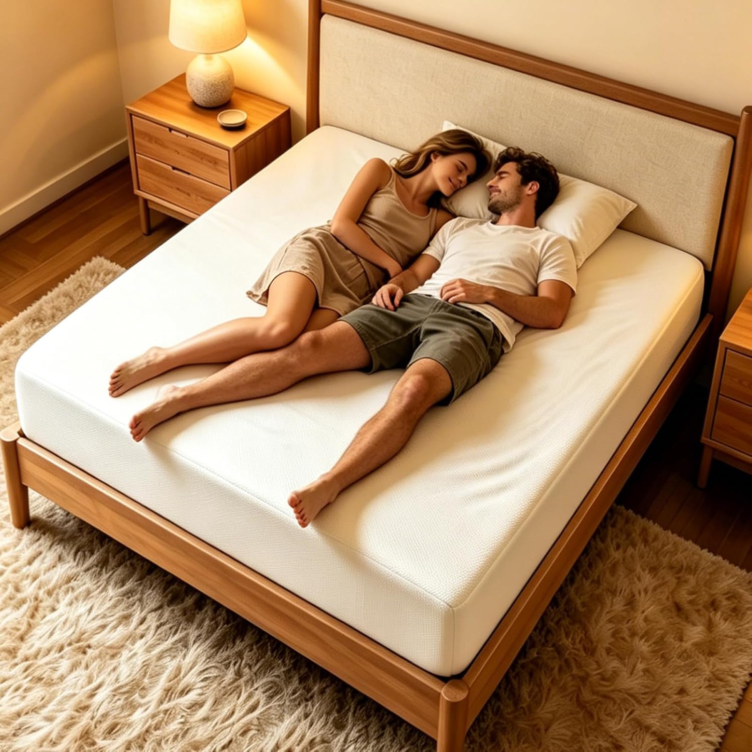 Memory Foam Mattress In A Box Queen - 10-дюймовый матрас из пены с эффектом