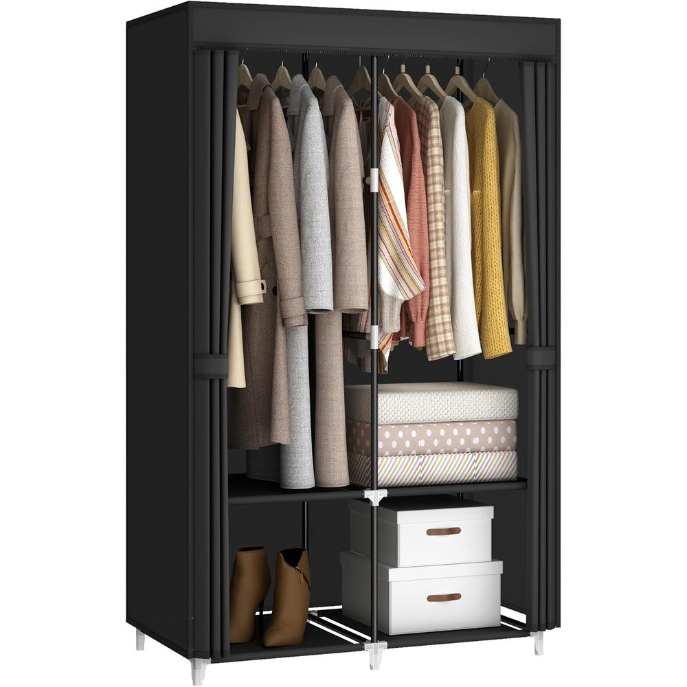 Wardrobe Closet Portable Fabric Cover - Портативный шкаф-гардероб для небольшой комнаты, с