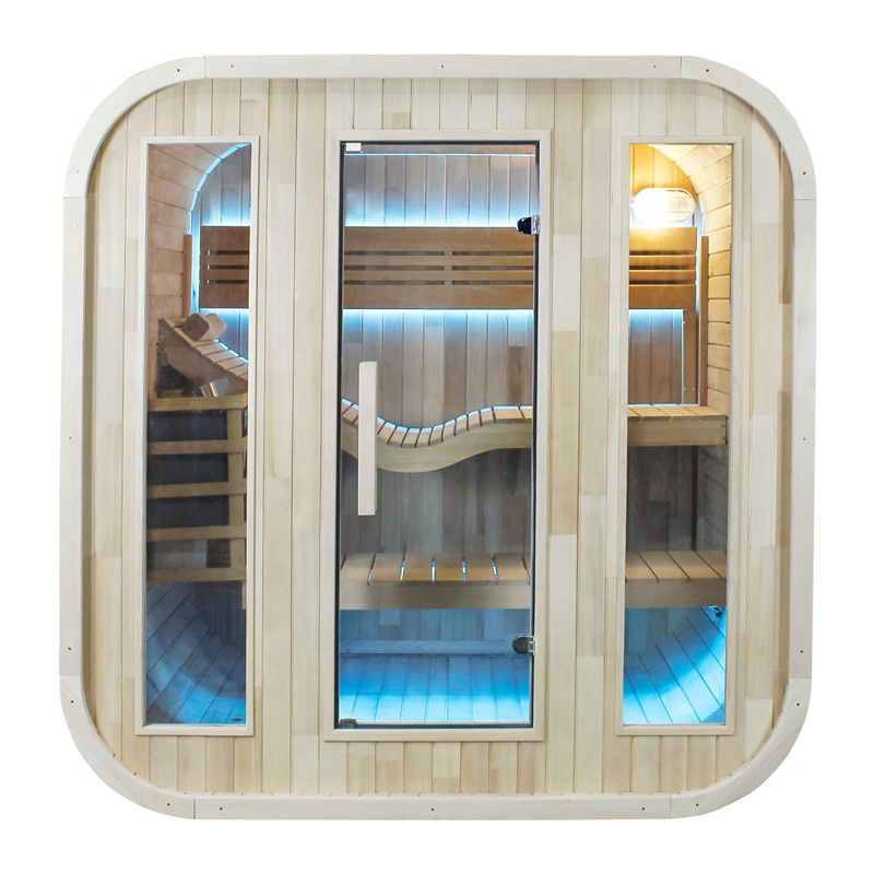 Outdoor Furniture - Уличная сауна: современная дизайнерская кабина-сауна, уличная