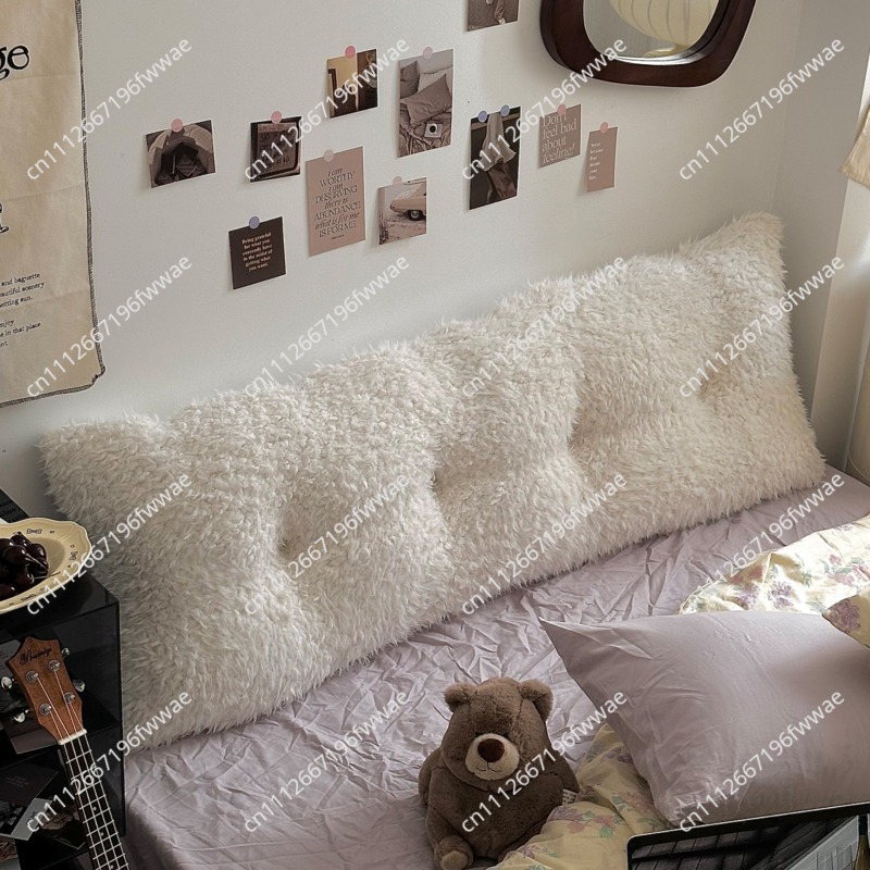 Headboard Cushion Backrest Tatami - Плюшевая подушка-опора для изголовья: Роскошная мягкая