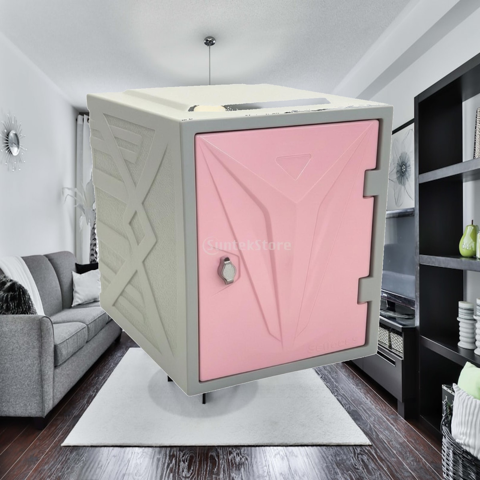 Bedroom Furniture - Геометрический шкаф для хранения, компактный шкаф