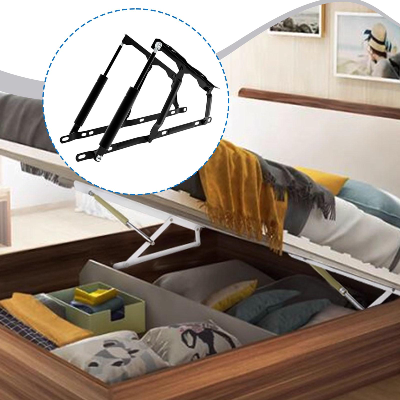 Gas Lift Storage Bed Hydraulic - 2x механизм подъема кровати, универсальная грузоподъемность