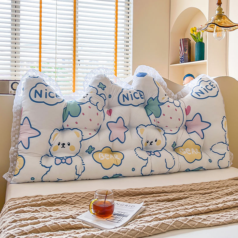Headboard Cushion Backrest Tatami - Кружевная Корона 1,2 м, длинная подушка,