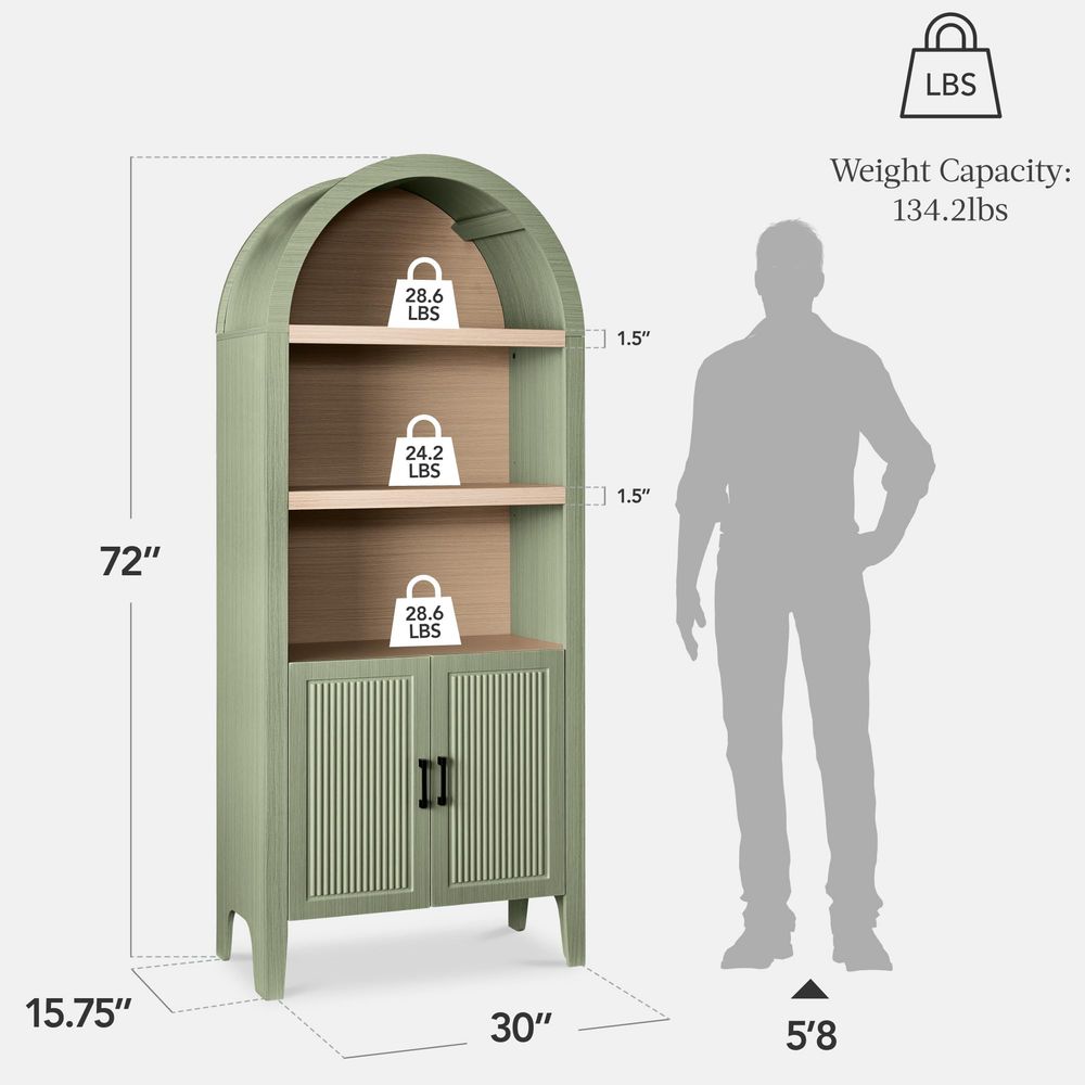 Высокий арочный кухонный шкаф- – обзор и цена Storage
