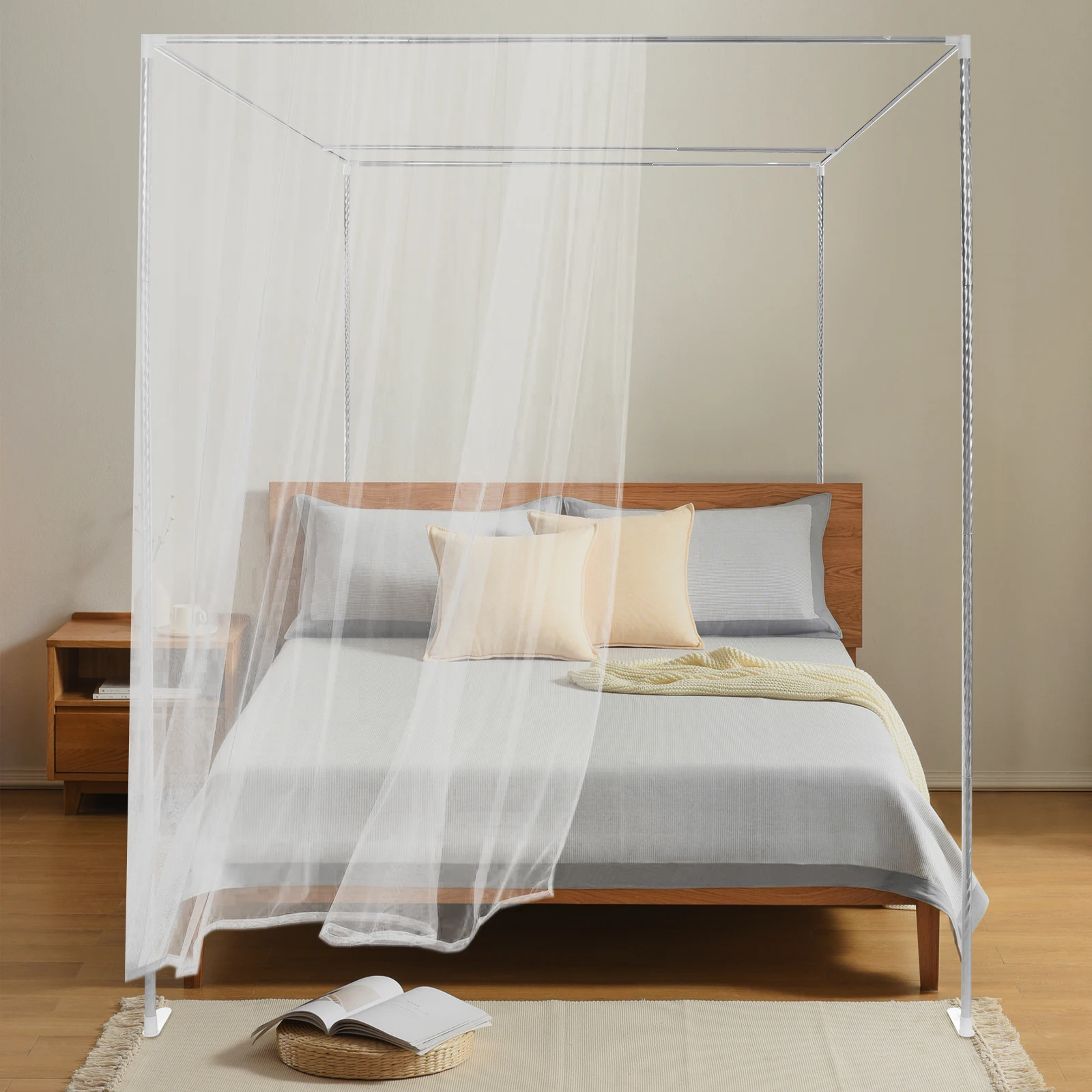 Металлическая опора для балдах – обзор и цена Canopy Bed Frame Metal Queen