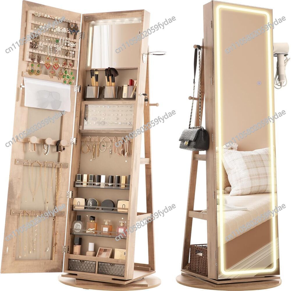 Зеркальный шкаф для украшений, – обзор и цена Full Length Mirror Jewelry Armoire