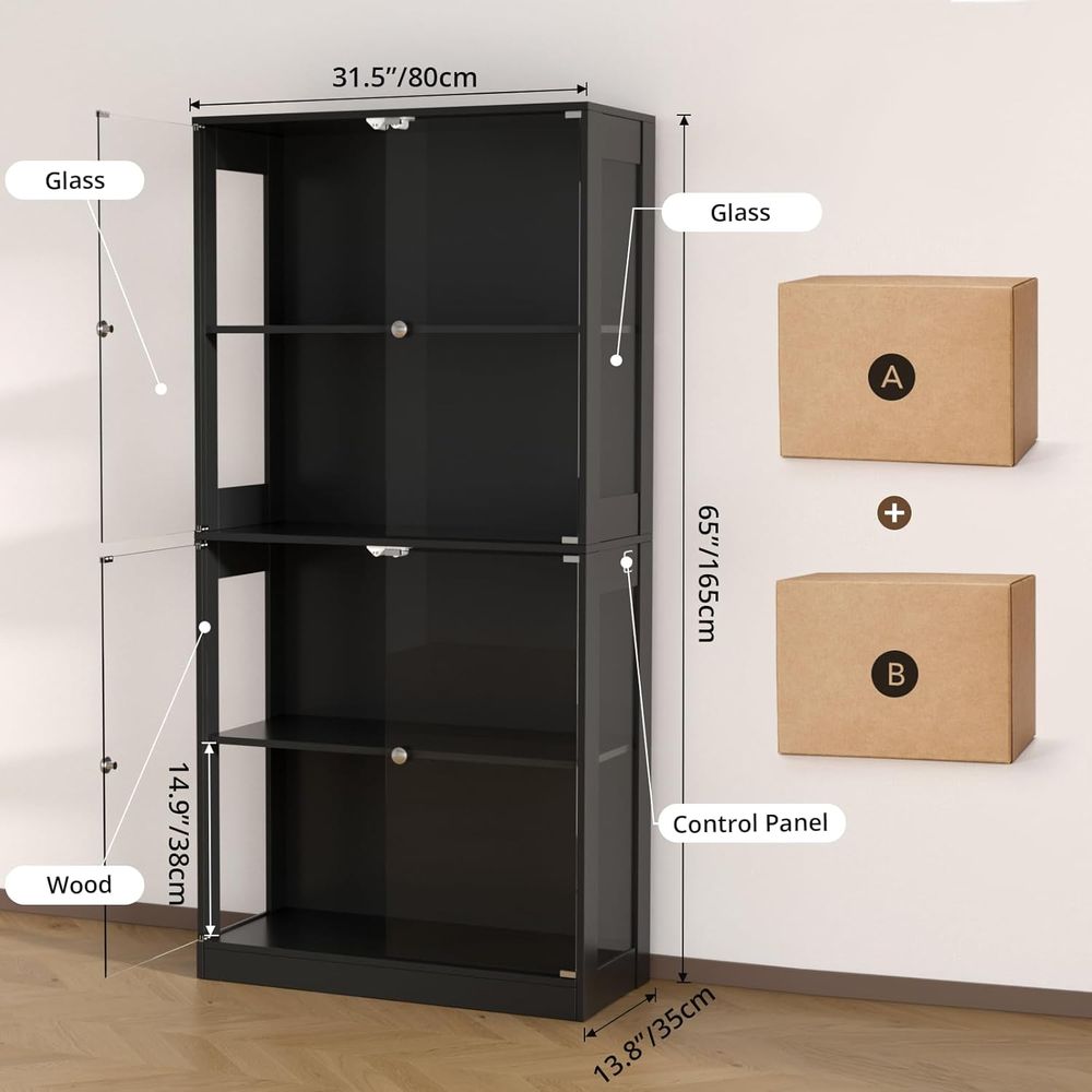 Витрина со стеклянными дверцам – обзор и цена Storage