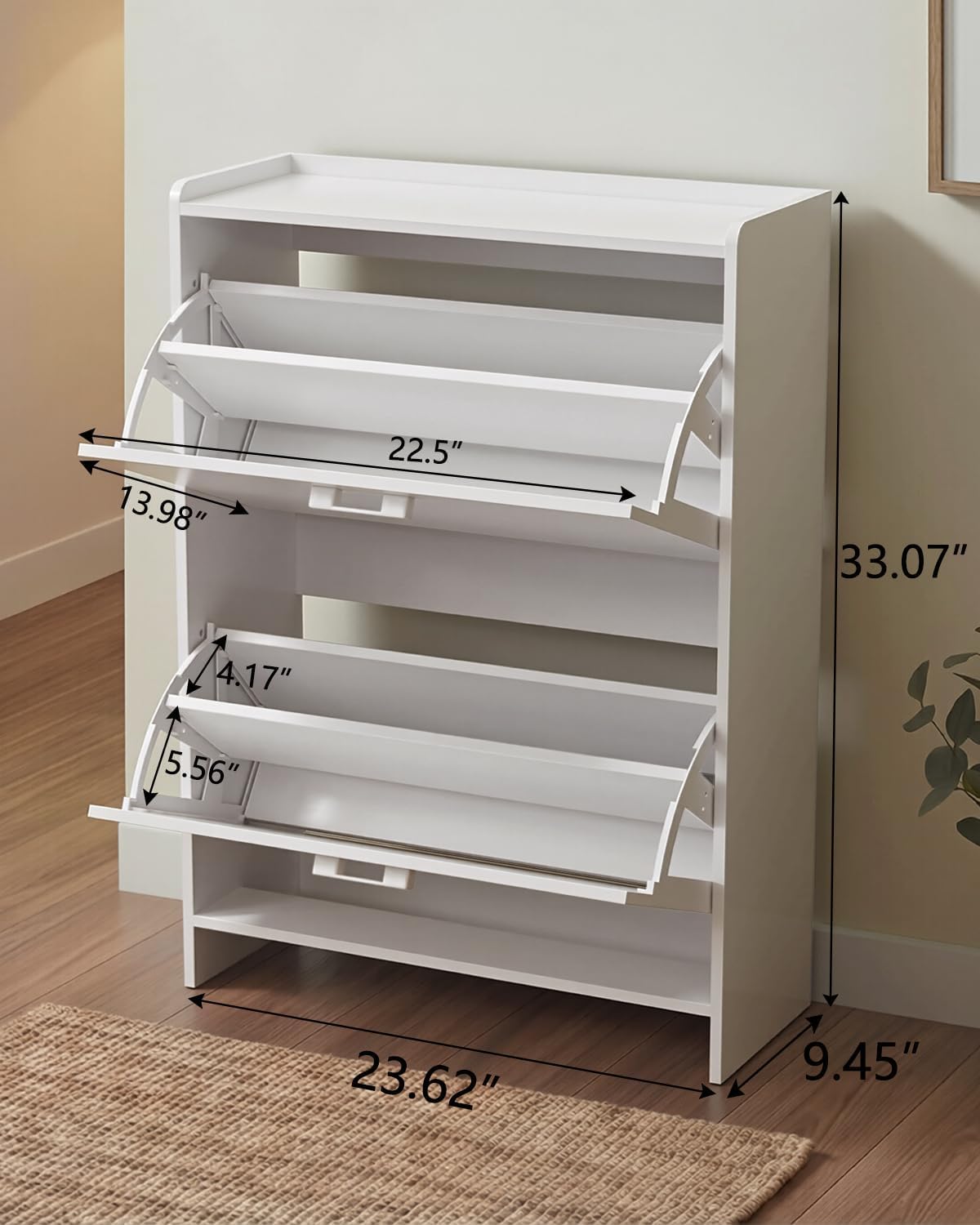 # Узкий шкаф для обуви с 2 отк – обзор и цена Shoe Rack Cabinet Narrow Entryway