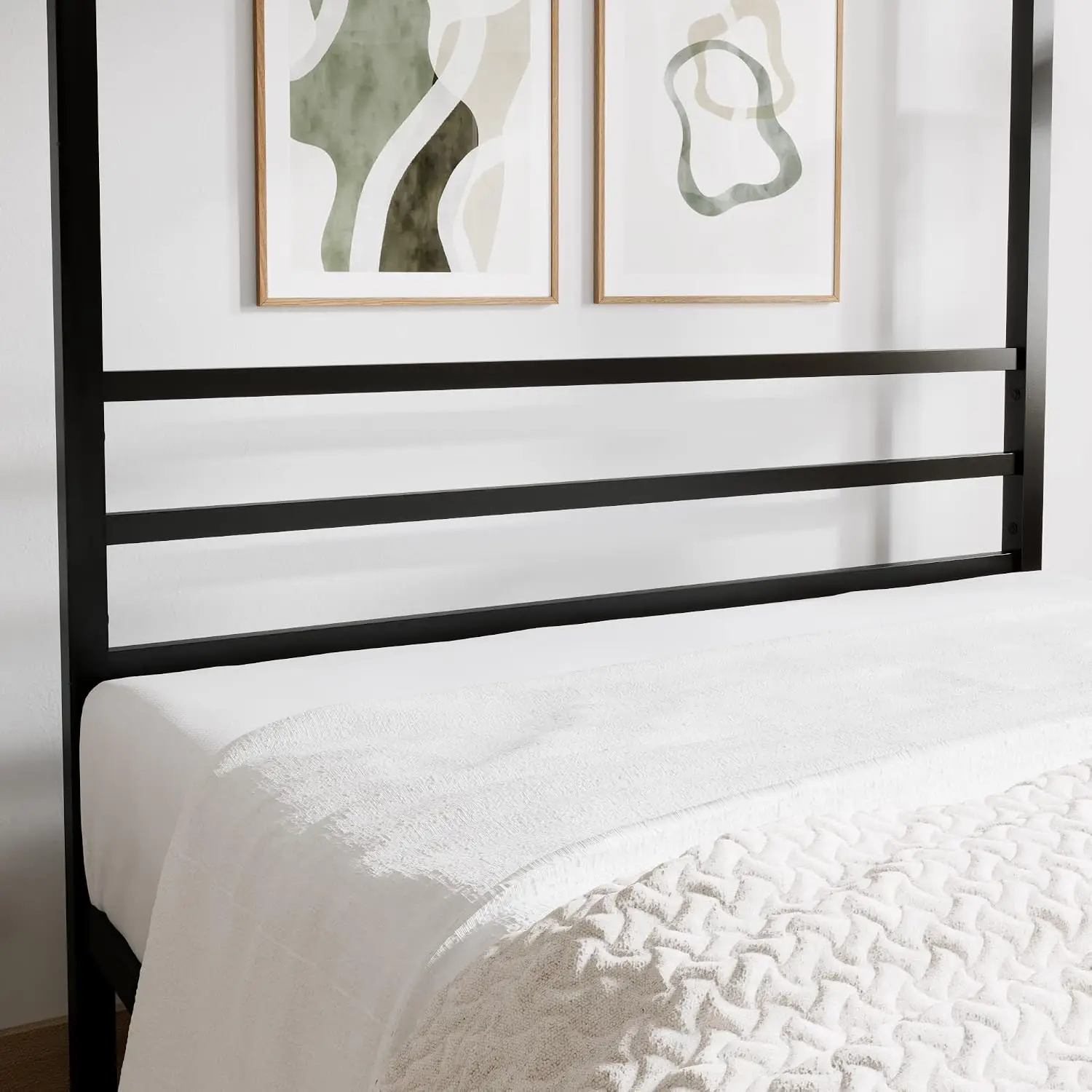 Металлическая кровать с балдах – обзор и цена Canopy Bed Frame Metal Queen