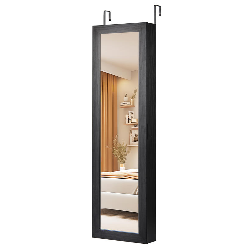 Настенный шкаф-арморе для укра – обзор и цена Full Length Mirror Jewelry Armoire