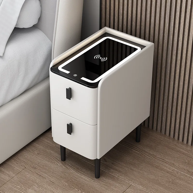 Прикроватная тумбочка в сканди – обзор и цена Solid Wood Nightstand 2 Drawers