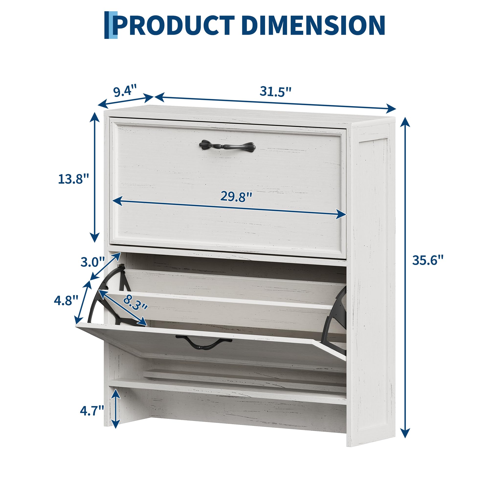 Тумба для обуви с двумя откидн – обзор и цена Shoe Rack Cabinet Narrow Entryway