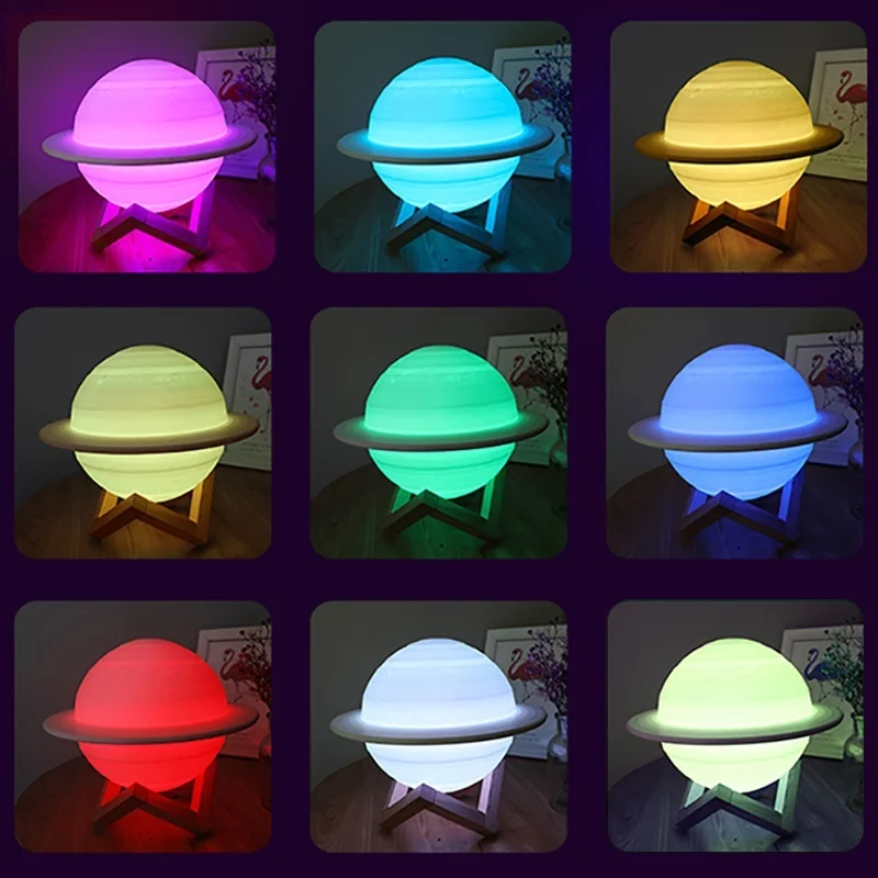 LED Ночник светильник 3D печат – обзор и цена Floating Nightstand With Led Light