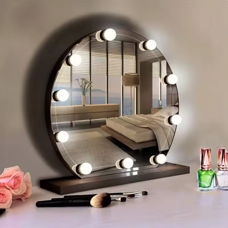 Светодиодные лампы для макияжа – обзор и цена Dressing Table Vanity With Lighted Mirror