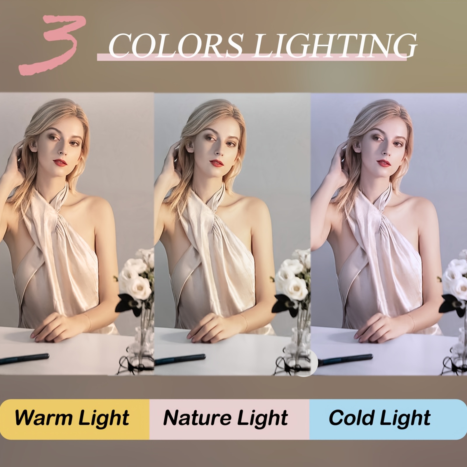 Зеркало с подсветкой для макия – обзор и цена Dressing Table Vanity With Lighted Mirror