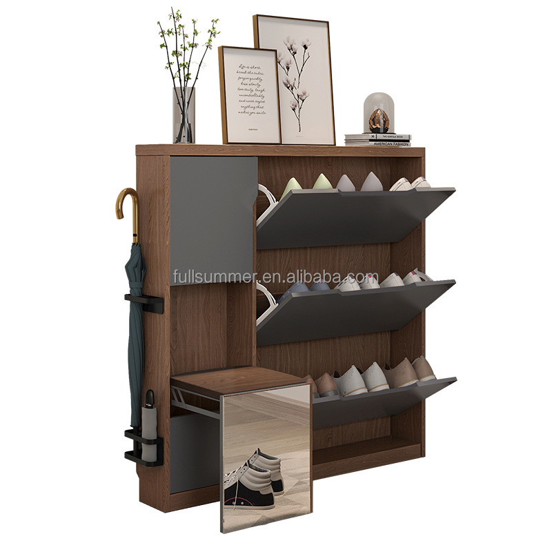 Узкий шкаф для обуви, 17 см/6, – обзор и цена Shoe Rack Cabinet Narrow Entryway
