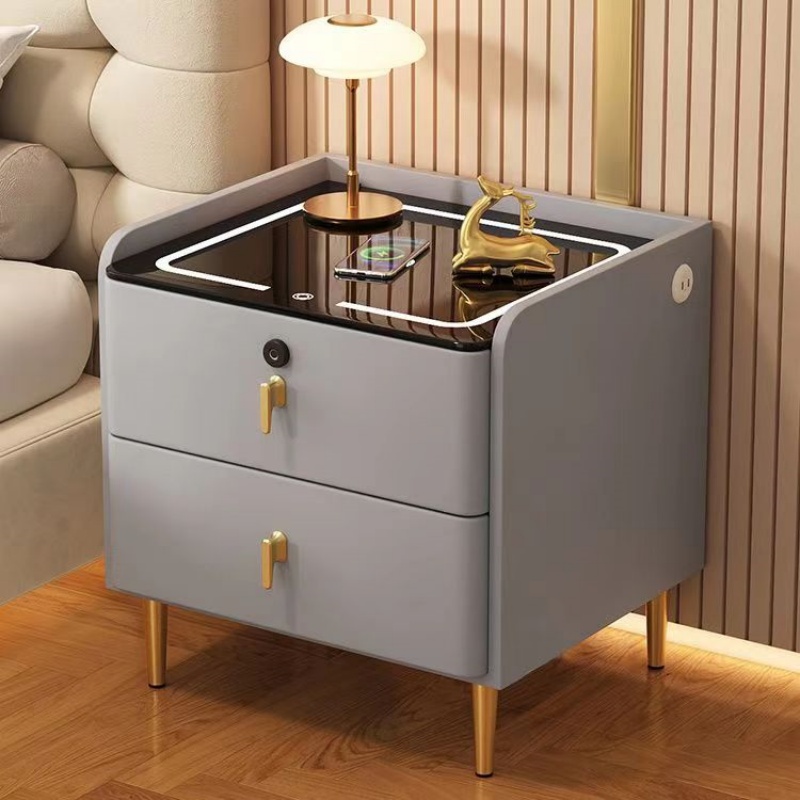 Прикроватная тумбочка в сканди – обзор и цена Solid Wood Nightstand 2 Drawers