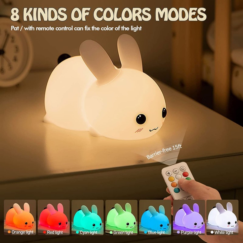 Светодиодный ночник с кроликом – обзор и цена Floating Nightstand With Led Light