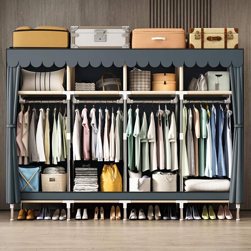 Портативный органайзер для шка – обзор и цена Wardrobe Closet Portable Fabric Cover