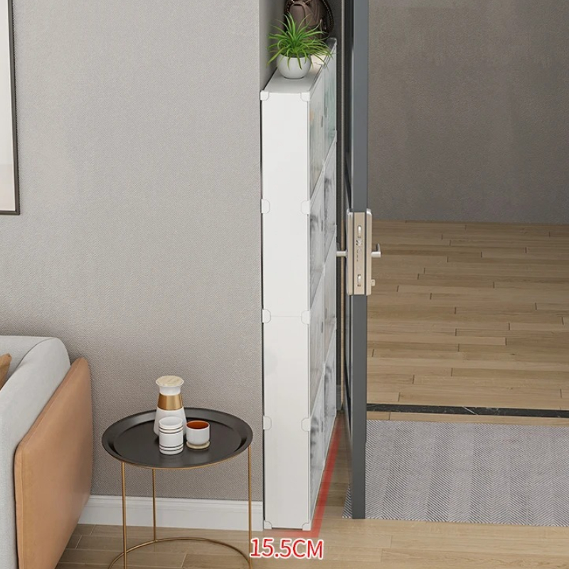 ‌ Полка для обуви без сверлени – обзор и цена Shoe Rack Cabinet Narrow Entryway