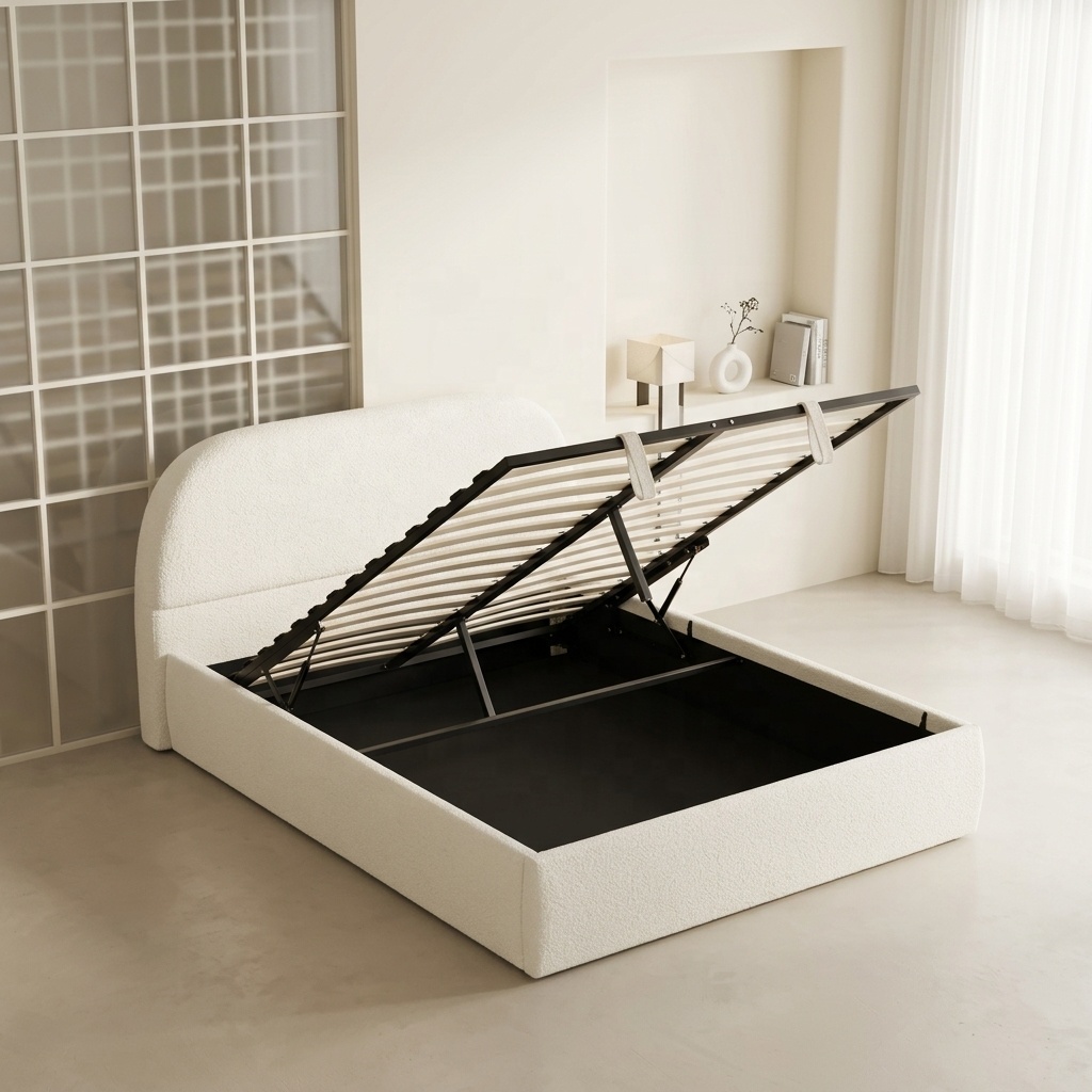 Современная минималистская мяг – обзор и цена Gas Lift Storage Bed Hydraulic