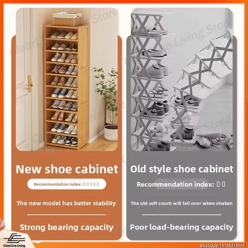 Современная многоярусная обувн – обзор и цена Shoe Rack Cabinet Narrow Entryway