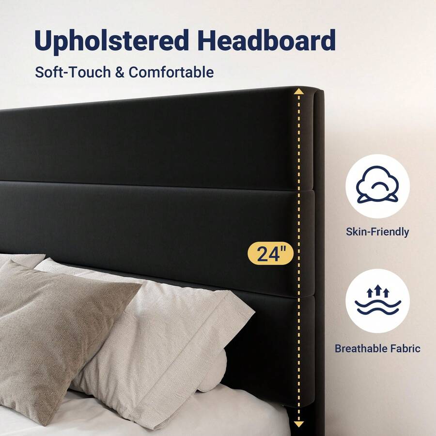 Кровать-платформа размера Full – обзор и цена King Size Bed Frame With Storage Drawers