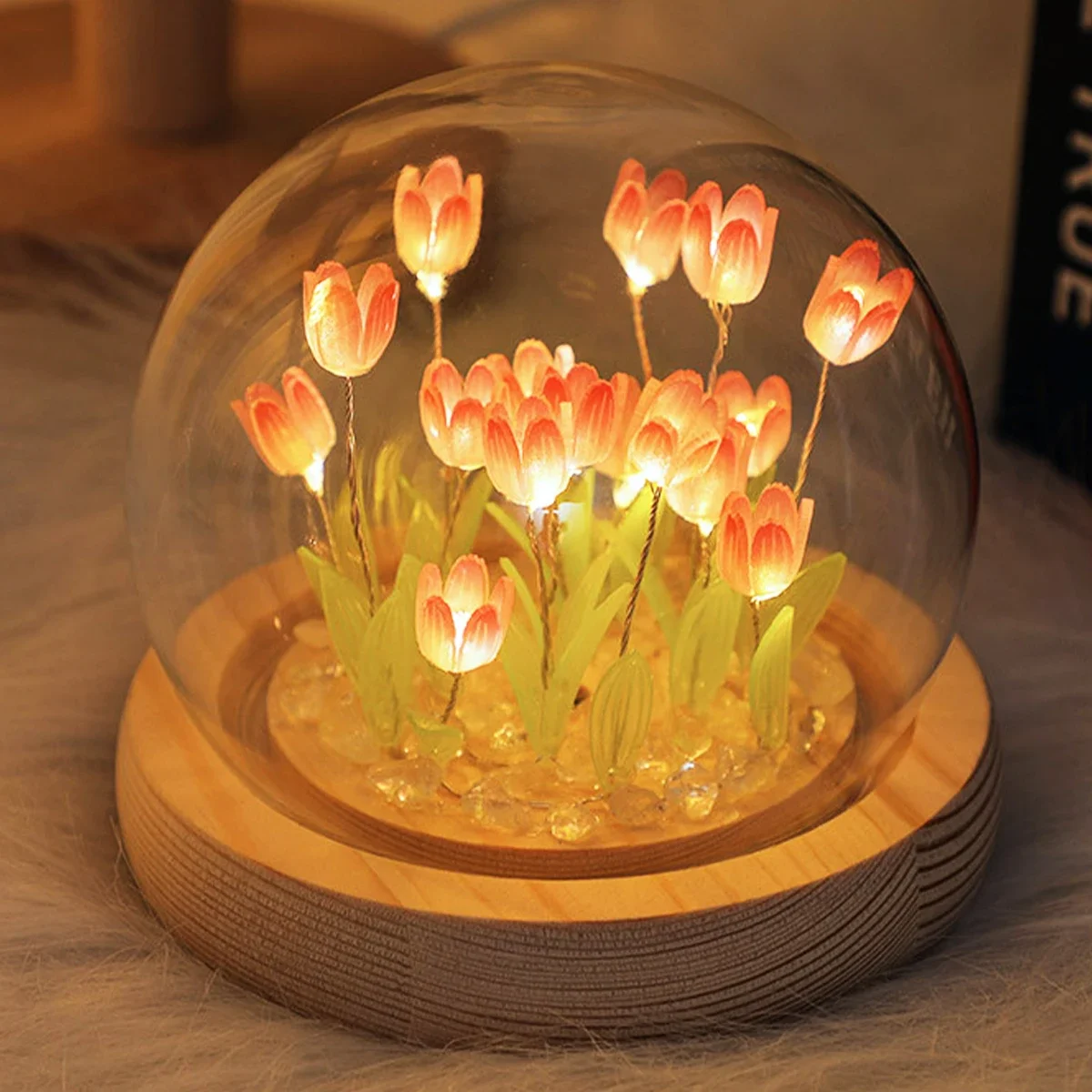 Светодиодный мини-тюльпан ручн – обзор и цена Floating Nightstand With Led Light