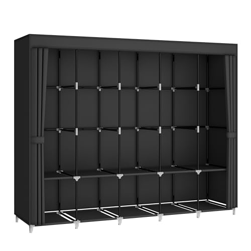 Портативный шкаф-гардероб боль – обзор и цена Wardrobe Closet Portable Fabric Cover