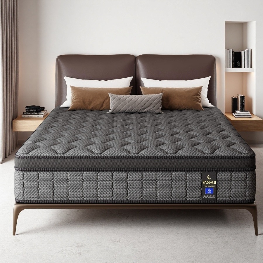 Гибридный матрас из пены с эфф – обзор и цена Memory Foam Mattress In A Box Queen