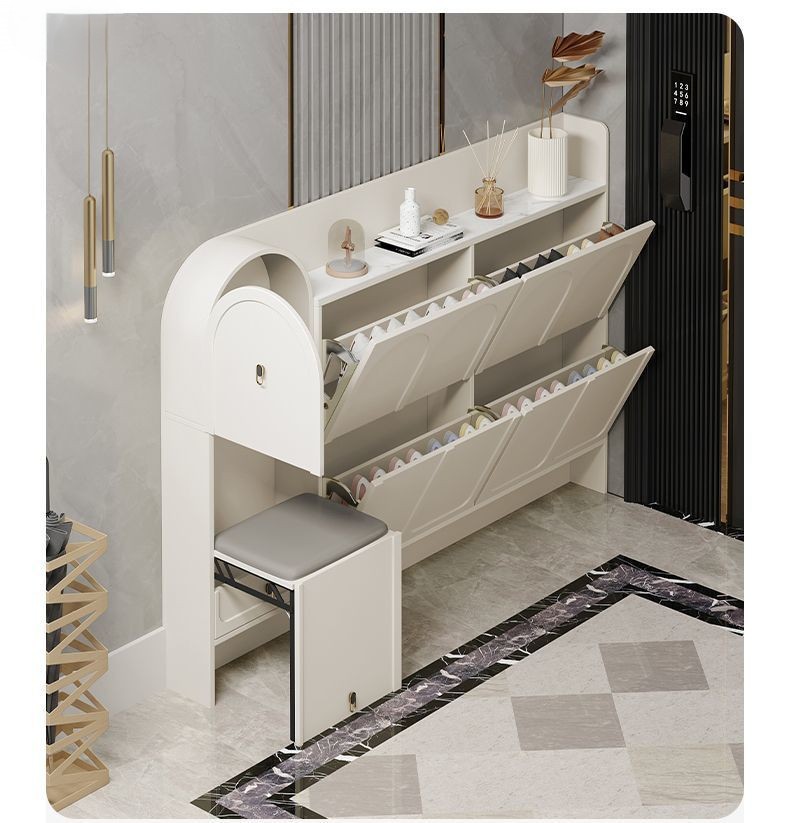 Тумба для обуви, современная у – обзор и цена Shoe Rack Cabinet Narrow Entryway