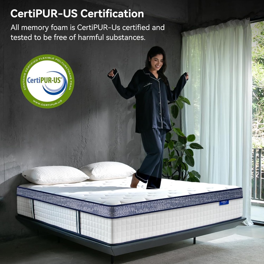 Матрас Queen, 12-дюймовый гибр – обзор и цена Memory Foam Mattress In A Box Queen