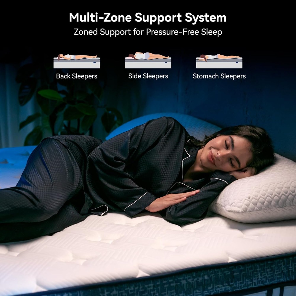 Матрас Queen, 12-дюймовый гибр – обзор и цена Memory Foam Mattress In A Box Queen