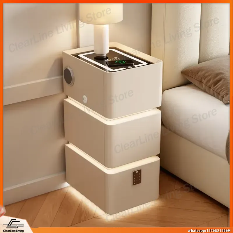 Ультратонкая плавающая прикров – обзор и цена Floating Nightstand With Led Light