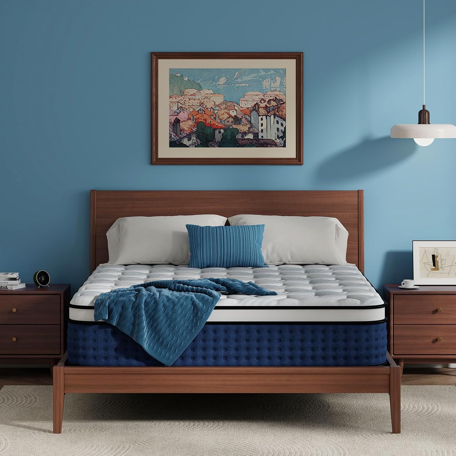 Матрас, гибридный матрас Queen – обзор и цена Memory Foam Mattress In A Box Queen