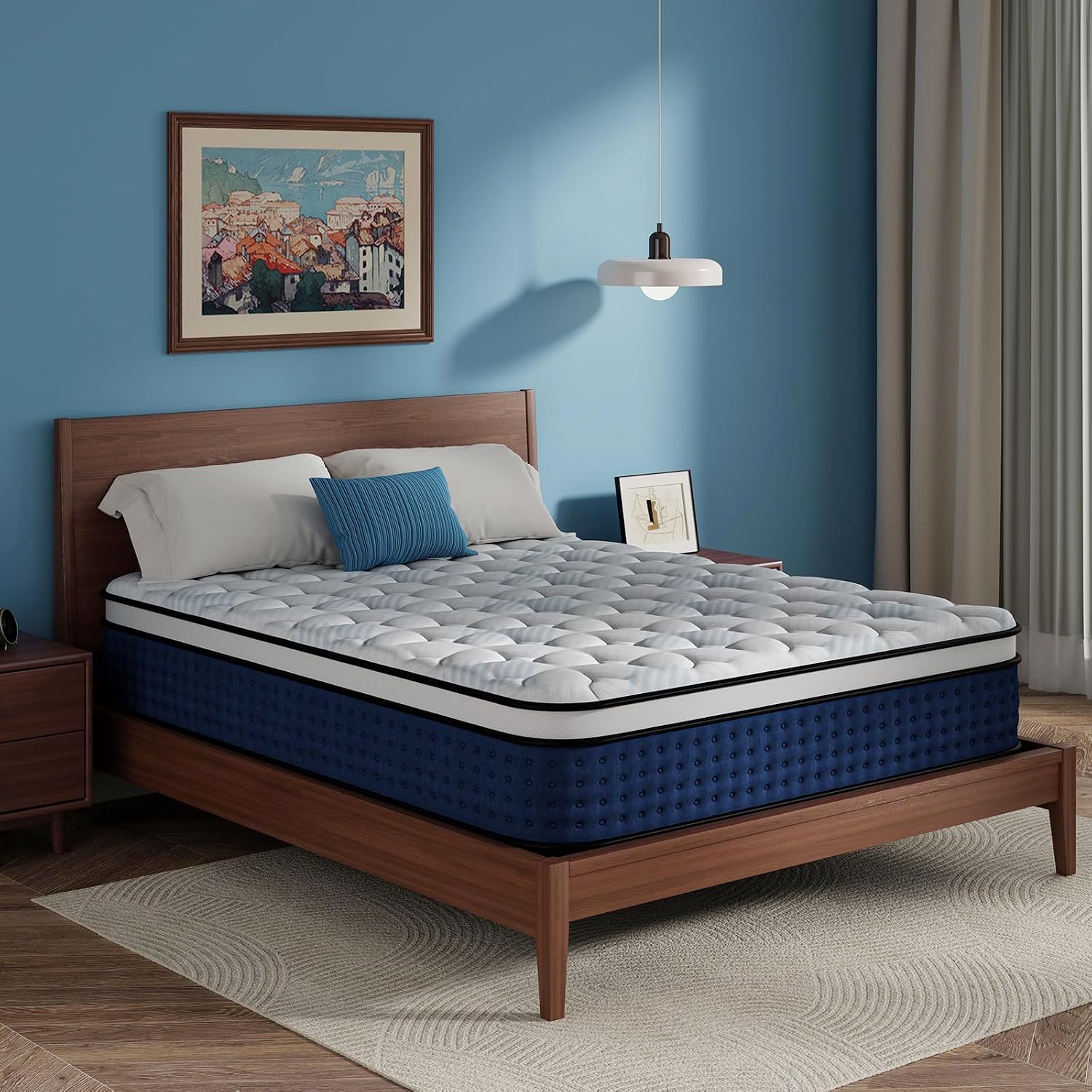Матрас, гибридный матрас Queen – обзор и цена Memory Foam Mattress In A Box Queen